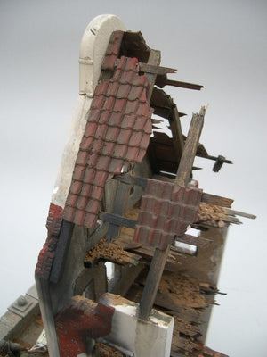 RT-Diorama 35007 Tuiles de toit avec cheminée 1/35 – image 6