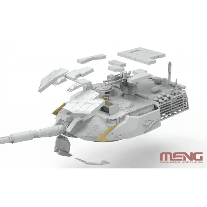 Maquette Meng TS-050 PLA ​​ZTQ15 Char léger avec blindage additionnel 1/35  – image 8