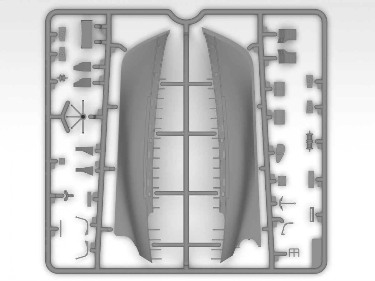 ICM S012 KFK Kriegsfischkutter Bateau polyvalent allemand de la Seconde Guerre mondiale 1/144 – immagine 10