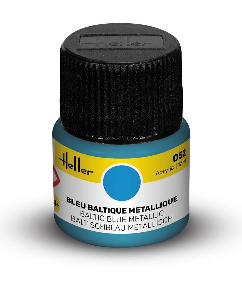 Heller 9052 052 Bleu Baltique - Métallisé 12 ml