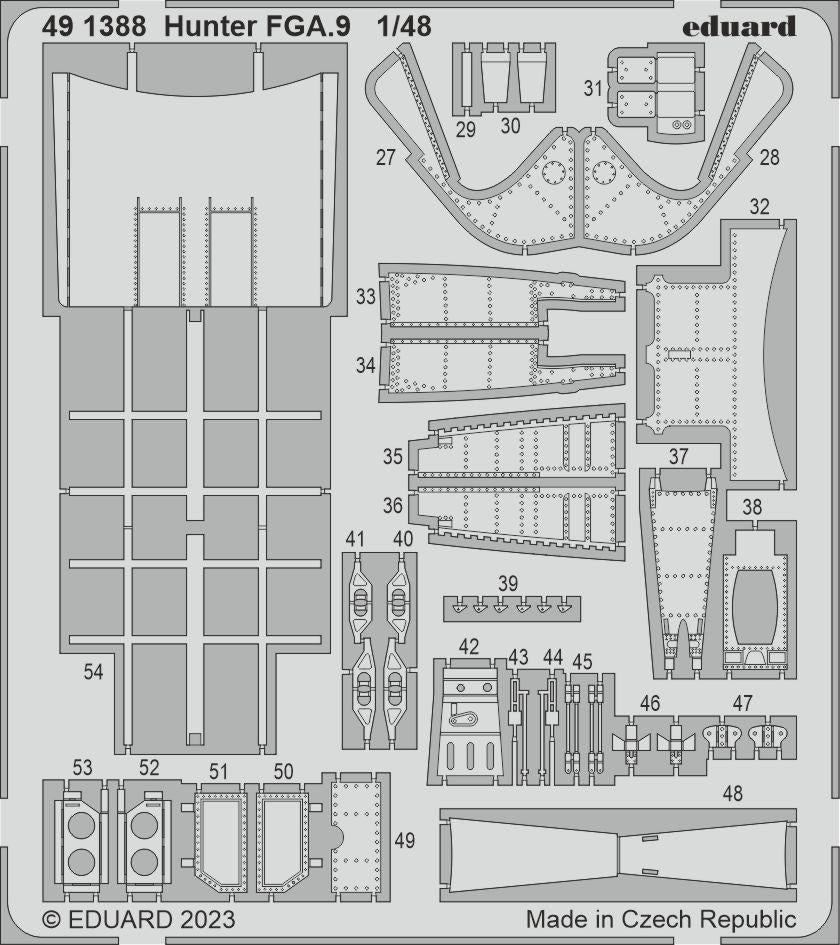Eduard BIG49391 Hunter FGA.9 AIRFIX 1/48 – imagen 2