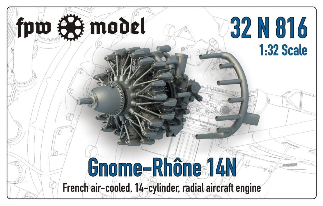 FPW Modèle 32N816 Gnome-Rhône 14N 1/32