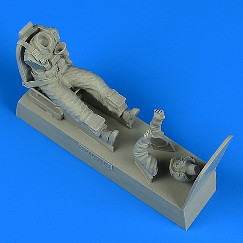 Aerobonus 320109 Figurine de pilote de l'USAF avec siège pour A-1H Skyraider pour Zoukei/Trumpeter au 1/32