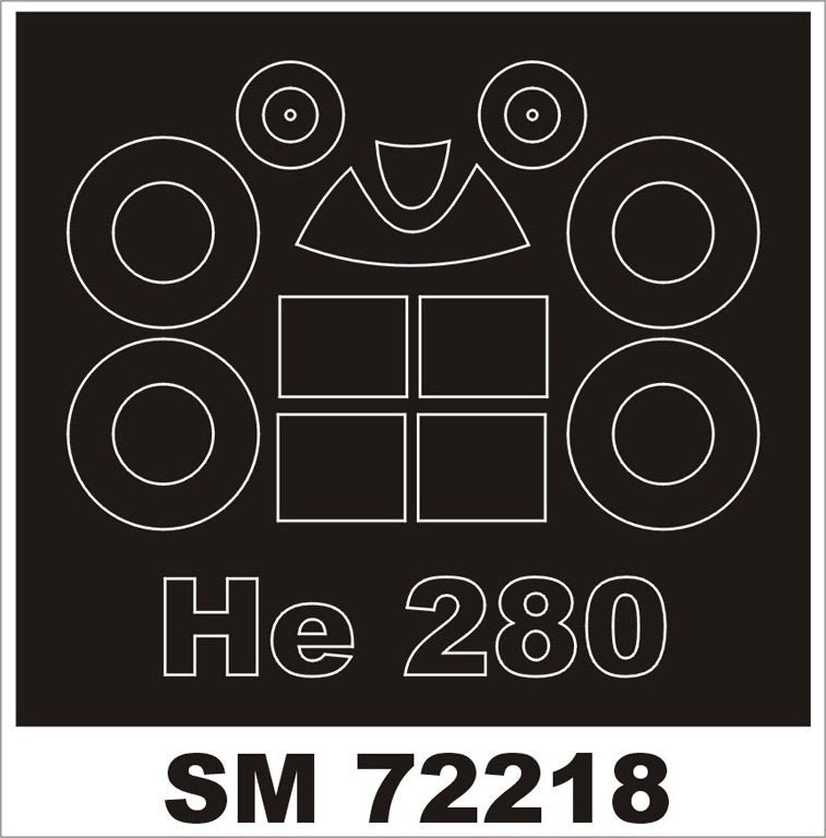 Montex SM72218 He 280 Modèle RS