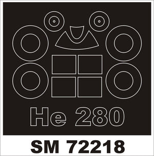Montex SM72218 He 280 Modèle RS