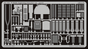 Intérieur du P-38L Eduard 32125 au 1/32 TRUMPETER