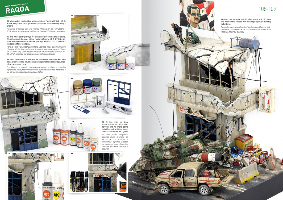AK Interactive AK548 GUERRES URBAINES DANS LES CONFLITS MODERNES (ES/EN) – immagine 4