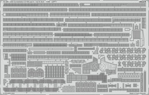 Eduard 53284 USS Constellation CV-64 partie 4 - coque et pont TRUMPETER 1/350  – image 2
