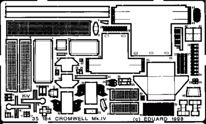Eduard 35184 Cromwell Mk. IV 1/35 Tamiya – immagine 2