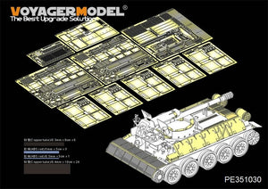 Maquette Voyager PE351030 Canon automoteur syrien T-34/D30 de 122 mm (modèle de base pour RFM 5030, échelle 1/35)