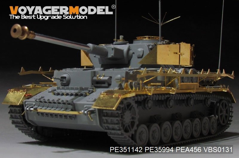 Maquette Voyager PE351142 Char allemand Pz.Kpfw.IV Ausf.J Comand Basic de la Seconde Guerre mondiale (pour BORDER BT-006) 1/35 – image 3