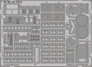 Eduard 49790 Pour 17Z-2 ICM 1/48 – immagine 2