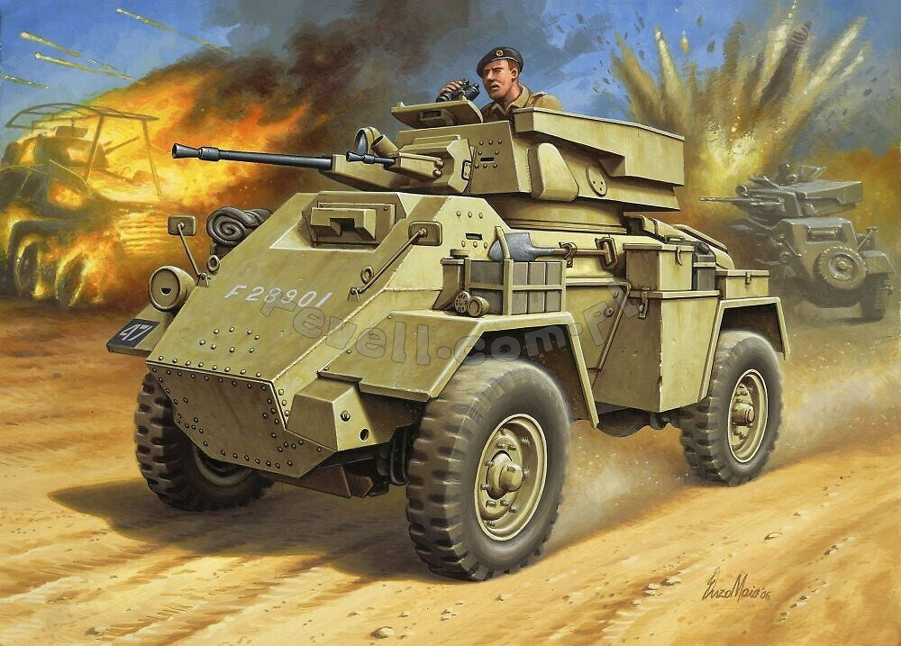 Maquette Revell 63289 Humber Mk.II au 1/76 – imagen 3
