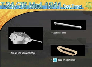 Dragon 7262 T-34/76 Mod.1941 Tourelle moulée (1/72) – image 5