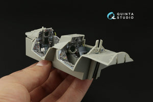 Quinta Studio QD32098 F-14A 3D-Printed &amp;amp; coloured Interior on decal paper ( Trumpeter ) 1/32 – zdjęcie 9