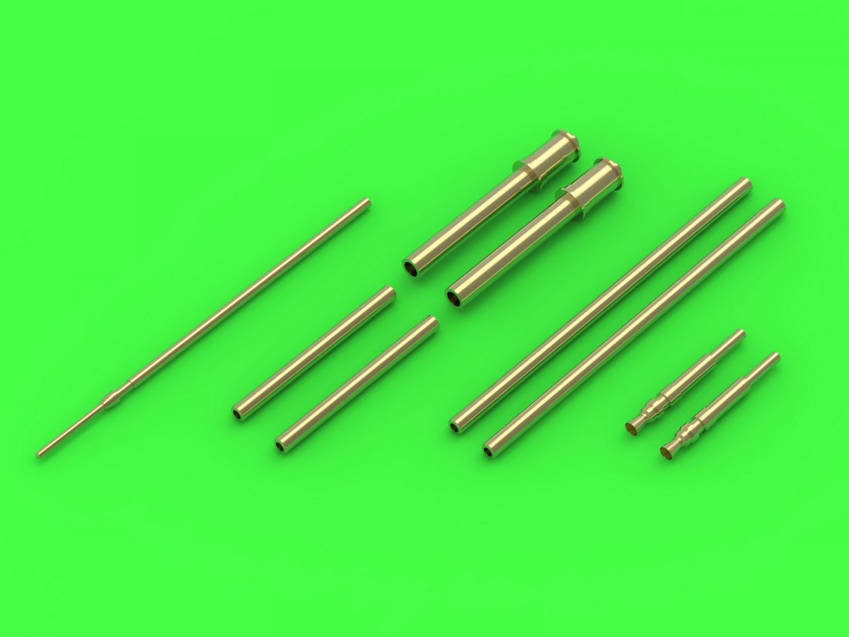 Ensemble d'armement Master AM-72-133 Fw 190 A6 (embouts MG 17, canons MG 151) et tube pitot (pour modèles Eduard) (1/72)