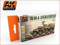 Ensemble acrylique AK558 Irak et Afghanistan d'AK Interactive