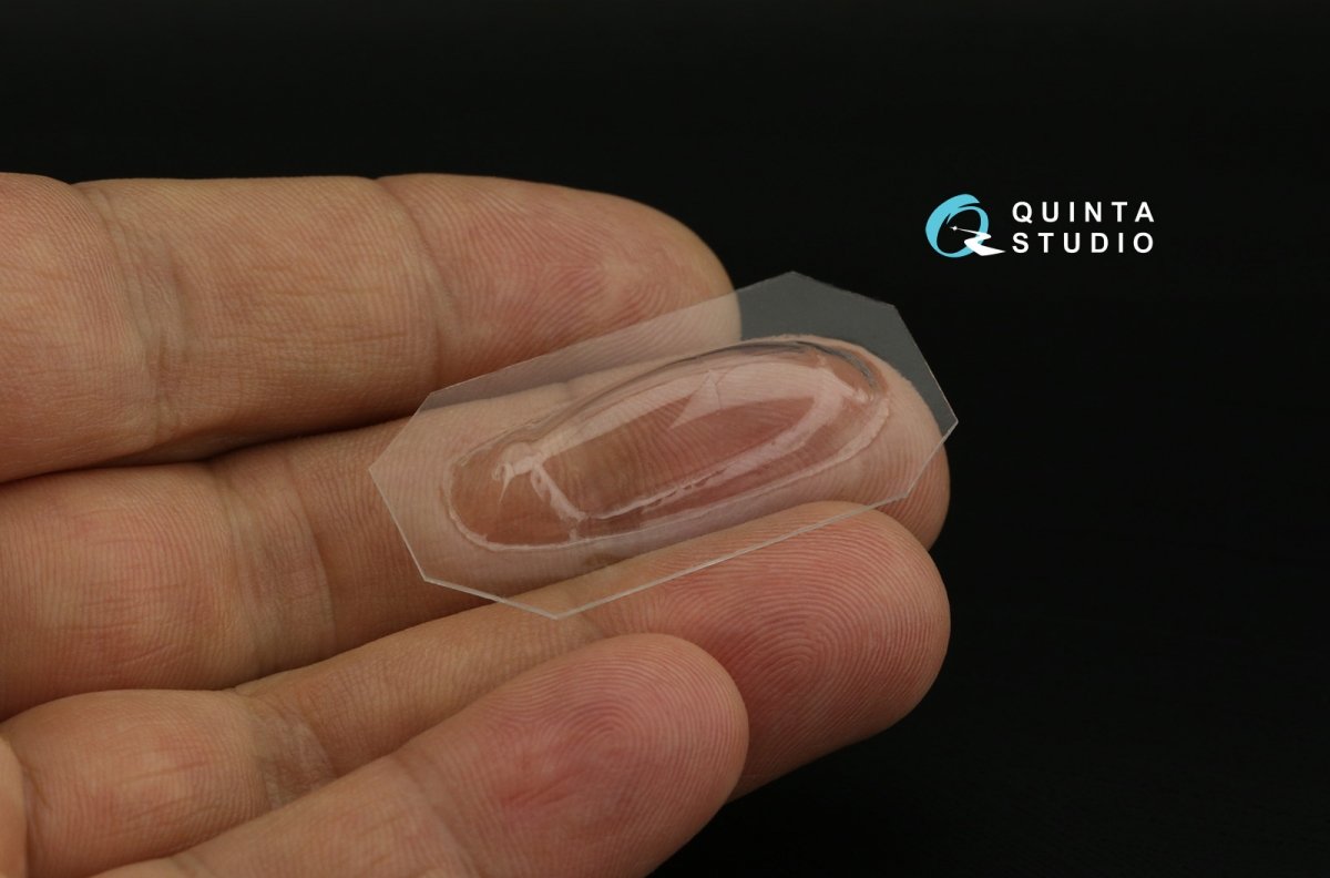 Quinta Studio QC72036 He 162 verrière transparente sous vide (Special Hobby) 1/72 – immagine 3