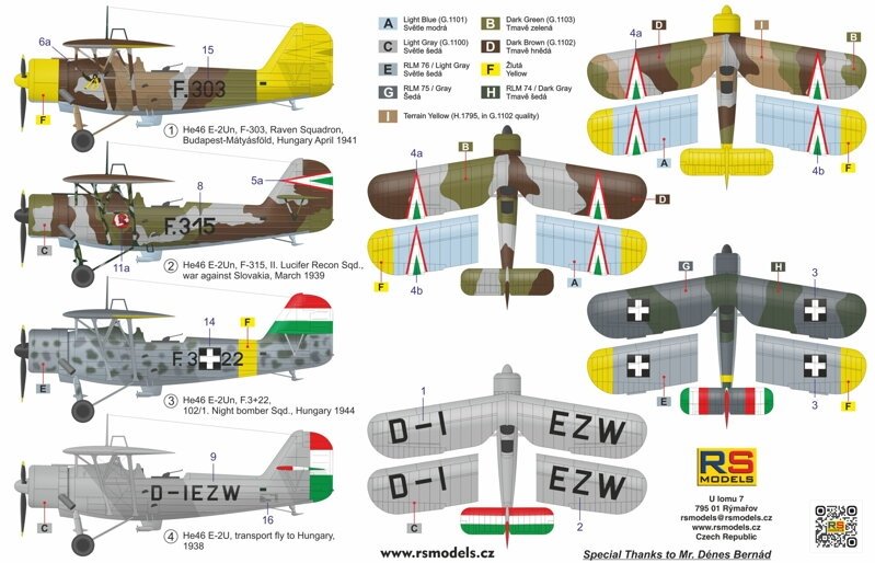 RS Models 92285 Heinkel He-46 E-2Un 1/72 – image 2