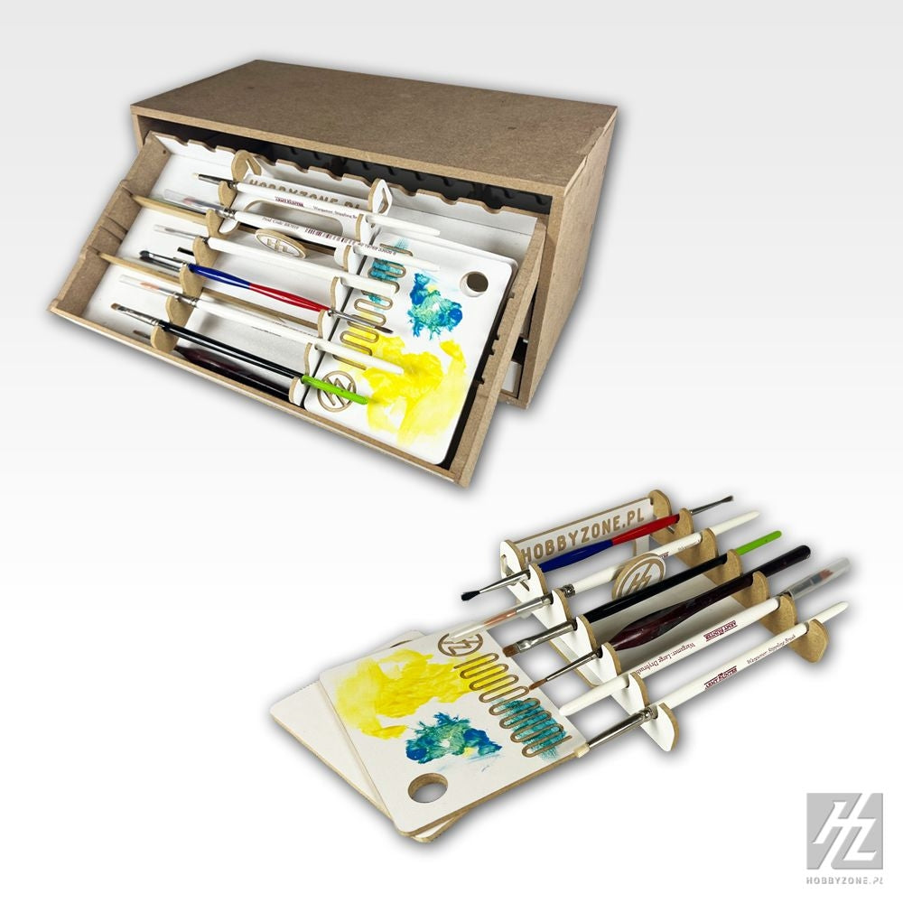 Hobby Zone OM02ui - Support à pinceaux - insert de tiroir OM02u