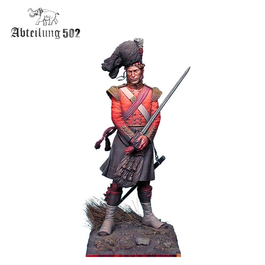 502 Abteilung ABT1010 79TH CAMERON HIGHLANDERS CRIMÉE 1854. RÉSINE 54MM – imagen 2