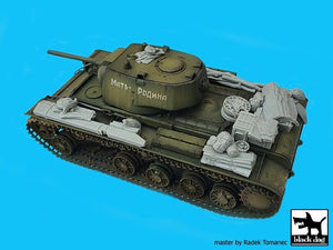 Ensemble d&amp;#39;accessoires pour char lourd soviétique KV-1 Black Dog T35226, échelle 1/35 – immagine 4
