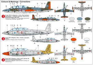 Kovozavody Prostejov KPM0242 Fouga CM-170 Magister &amp;quot;Sur l&amp;#39;Europe&amp;quot; 1/72 – Bild 2