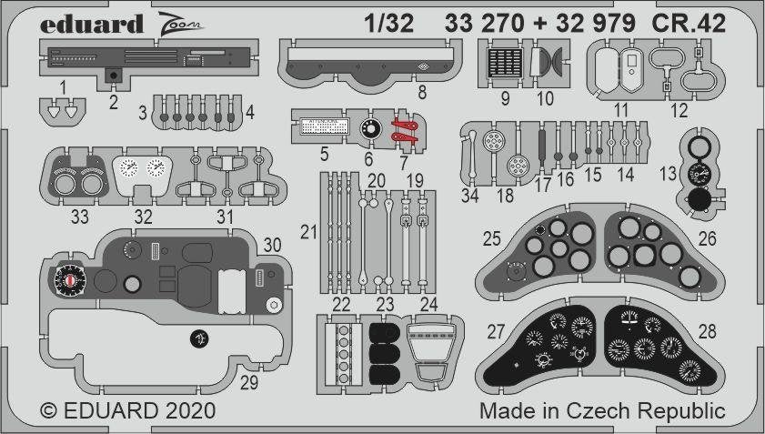 Eduard 32979 CR.42 ICM 1/32 