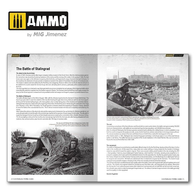 Ammo of Mig 6146 Stalingrad Vehicles Colors - German and Russian Camouflages in the Battle of Stalingrad (Multilingual) – zdjęcie 3