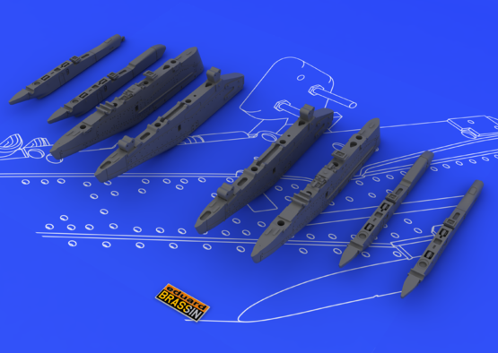 Eduard 648054 Pylônes d&amp;#39;aile Su-25K 1/48 – Bild 5