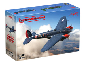 ICM 48268 Captured Heinkel 1/48 – zdjęcie 2