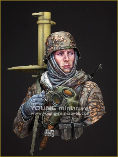 Young Miniatures YM1884 Chasseur de chars allemand Seconde Guerre mondiale 1/10