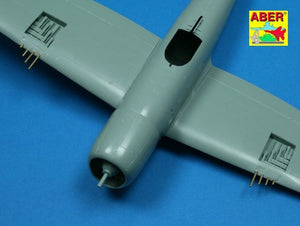Aber A48 109 Set of 8 turned cal .50 (12,7mm) U.S. Browning M2 barrels for P-47 Thunderbolt 1/48 – zdjęcie 2