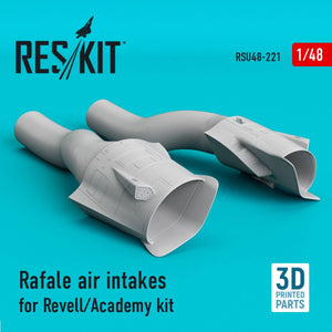 RESKIT RSU48-0221 PRISE D&amp;#39;AIR RAFALE POUR MAQUETTE REVELL/ACADEMY (IMPRESSION 3D) 1/48