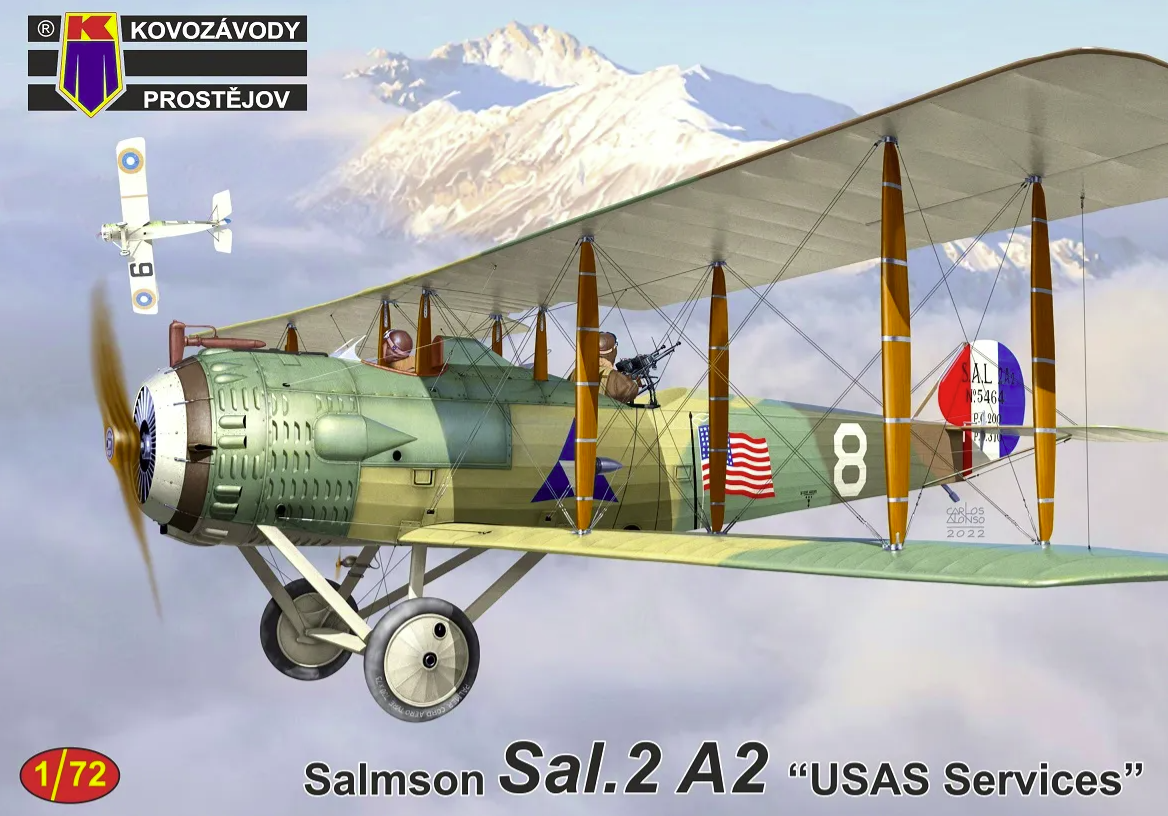 Kovozavody Prostejov KPM0327 Salmson Sal.2A2 "USAS Services" 1/72