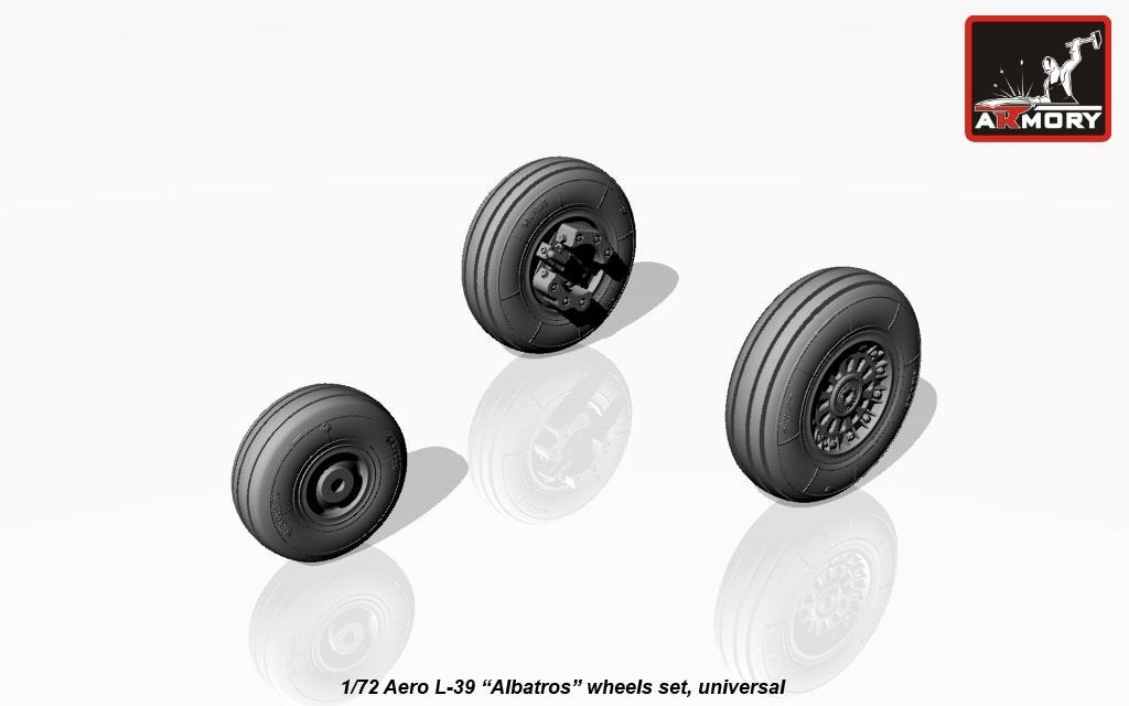 Roues Armory Models AW72026 AERO L-39 Albatros 1/72 – immagine 2
