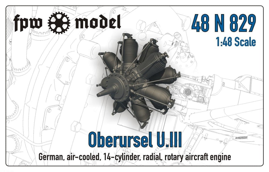 FPW Modèle 48N829 Oberursel U.III 1/48 