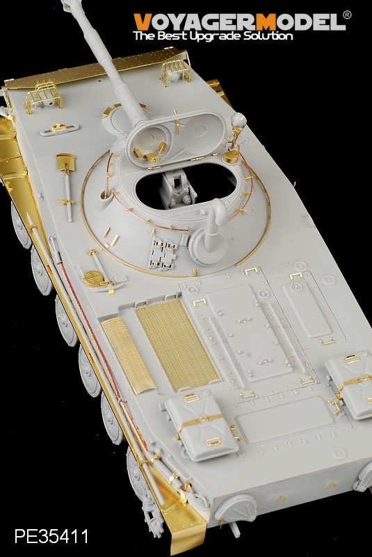 Maquette Voyager PE35411 Char amphibie russe PT-76B de la Seconde Guerre mondiale pour Trumpeter 00381 1/35 – imagen 7