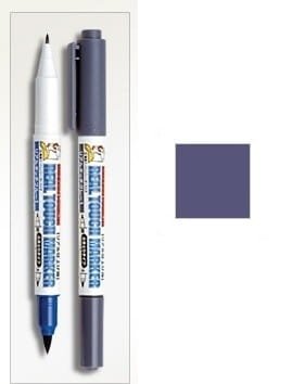 Marqueur tactile Gunze Sangyo GM401 Real Touch Gris 1