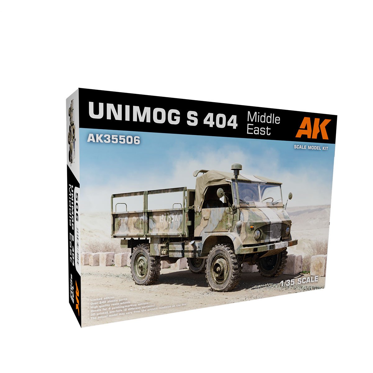 AK Interactive AK35506 UNIMOG S 404 MOYEN-ORIENT 1/35
