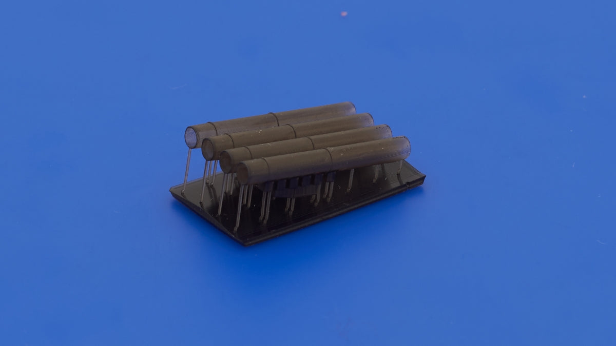 Échappements Omask 107207 Ta 154 (Hasegawa) Impression 3D 1/72 – immagine 3