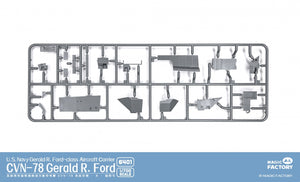Magic Factory 6401 USS Gerald R. Ford (CVN-78) - Porte-avions de classe Gerald R. Ford de l&amp;#39;US Navy, échelle 1/700 – immagine 6