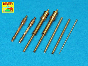 Armement Aber A48111 pour chasseur allemand Focke-Wulf Fw 190 A-7 à A-10 et D-9 ; 2x MG 131 ; 4x MG 151 ; tube de Pitot 9 (1/48) – image 3
