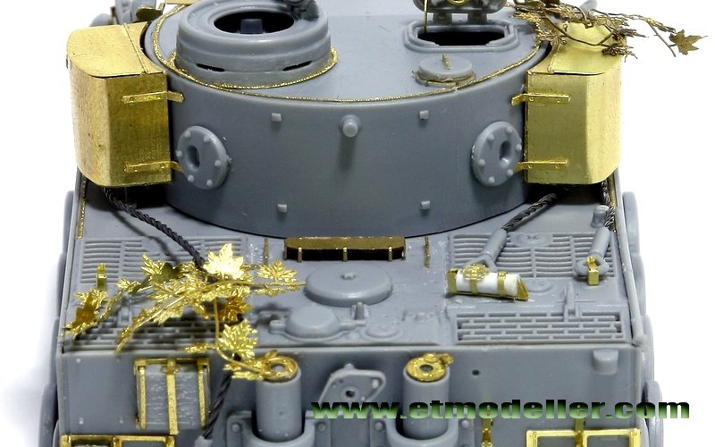 Maquette ET E72-006 Tigre allemand de la Seconde Guerre mondiale, production initiale pour DRAGON 7370 au 1/72 – image 3