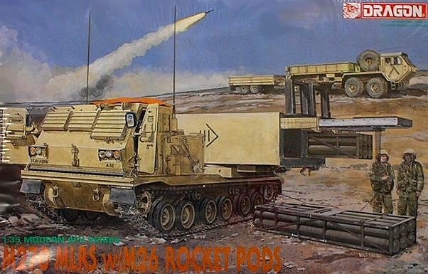 Dragon 3523 MLRS avec fusée M26 (1/35)
