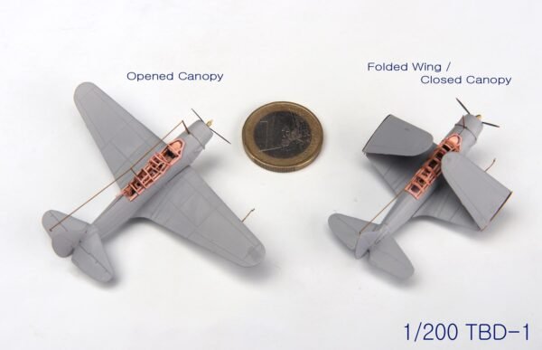 MK1 Design MS-20018 WW II USS DECK PLANE SET for CV-6 Enterprise 1/200 – zdjęcie 14
