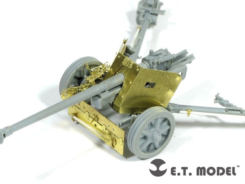 ET Model E72-025 Canon antichar allemand Pak 40 de 7,5 cm (Seconde Guerre mondiale) pour maquette DRAGON au 1/72 – image 2
