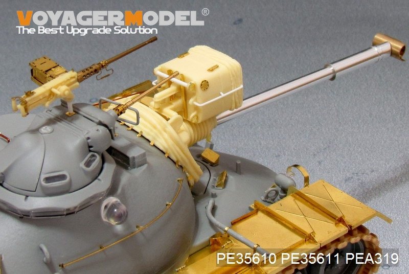 Maquette Voyager PEA319 M48A3 américain moderne - Pièces supplémentaires (pour DROGON/TAMIYA) 1/35 – immagine 5