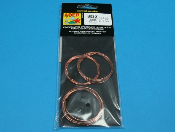 Jeu de fils Aber ADZ-02 (diamètre 0,8 ; 1,0 ; 1,2 mm, longueur 1 m chacun)  – image 3