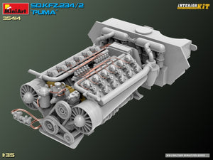 MiniArt 35414 Sd.Kfz. 234/2 PUMA. KIT INTÉRIEUR 1/35  – immagine 20